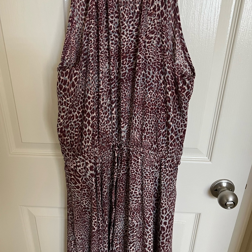 halter maxi dress